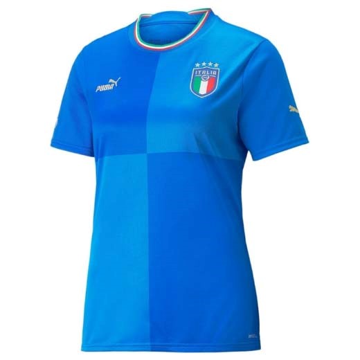 Maglia Italia Home Donna 2022 Blu